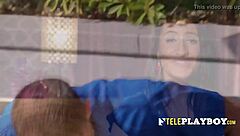 Swinger couples dive into a wild orgy in red room