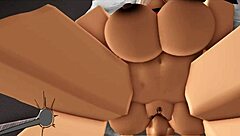 roblox rich girl gets fucked in casual riding session