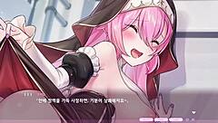 Kaiju princess pozzi q in hentai anime adventure