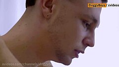 Gay massage with a young and straight twink for Leo Alfano