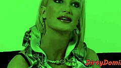 Watch this redhead dominate that bigtit eurobabe in bondage?