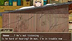 Loira tenta ajudar e acaba presa no telhado da casa dos mendigos