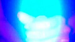 skinny couple gives sexy handjob to each other