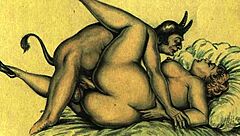 Erotic cartoons from the good old days