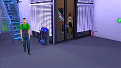 Boss fucks customer in car!