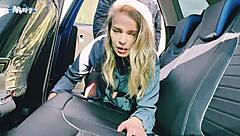 Big Cumshot on Pussy After Outdoor Trip