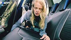 Big Cumshot on Pussy After Outdoor Trip