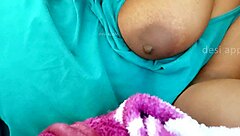 Check out this Indian bhabhi's sexy boobs
