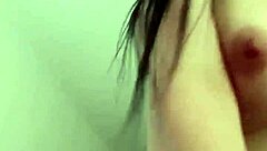 the hot teen cam girl masturbates her pussy on webcam for viewers.