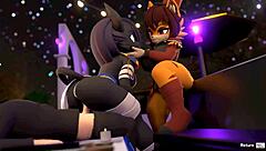 Hentai monster fucks anime girl in game.