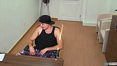 POV bareback sex with bodybuilder Czech stud for cash