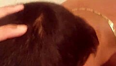 Amateur gay blowjob scene with a straight friend