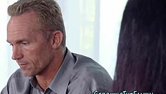 stepmom watches teen 18+ banged and sucked in group