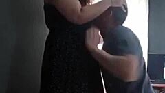 Stepmother tempt her stepson in this homemade video