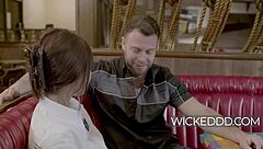 Can you handle this petite Asian waitress getting drilled?