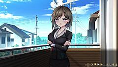 luna's blowjob scene in ghost marriage hentai