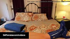 Full figured siri pornstar rides and gets fucked by strapon villain in latex and pantyhose