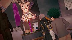 Kafka x Firefly in raw hentai action