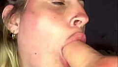 Blonde Slut Eager for Big Squirt While Licking Latina Tits