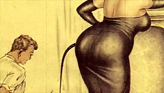Detailed Vintage Erotic Drawings of Antique Scenes