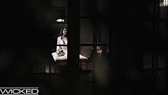 Wicked busty brunette Maddy May gets pounded hard in cowgirl 😈