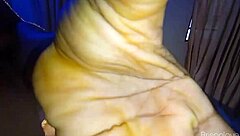 Sexy ebony babe asks, 'Want to see my big tits before fucking?'