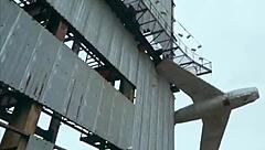 Great camel toe and big ass in tight white suit by jeny smith