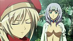 Fanservice compilation of the anime Queens Blade S4 with English subtitles