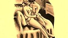 Is this vintage erotic art too provocative for you?