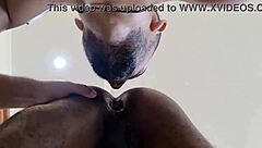 COMENDO O ENTREGADOR DE PIZZA COMPLETO