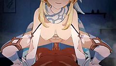 Genshin Cowgirl Squirts