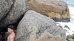 saymon fitness enjoying blowjob from brenda floripa in jurerê