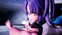 MOZUKU COWGIRL COMPILATION With FUTANARI RIDING And FOOTJOB.