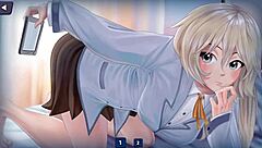 Clarissa the curvy gamer girl gets fucked by big cock in 3D animation