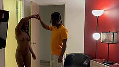 Stepsister invites stepbrother to shower! He pounds her tight pussy doggystyle with monster cock!