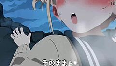 Himiko in a toga in a hardcore creampie scene