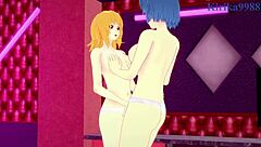 Kusuha Mizuha and Cagalli Intense Lesbian Tits Play