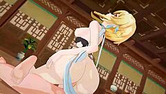 Genshin Cowgirl Squirts