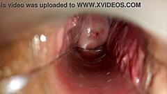 Wow, Orgasm Inside Vagina Close-Up!