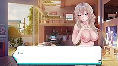 Clarissa the curvy gamer girl gets fucked by big cock in 3D animation