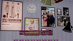 Pale carnations part 14 gameplay with asian bound bdsm and fingering.