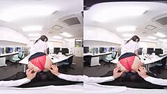 Office romance turns into sneaky creampie sex during lunch break with kizaki narisawa