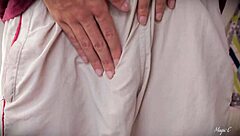 Jerking my big Latino cock till I cum all over you 😏