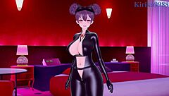 3D animated Bay and Quency in intense hentai action