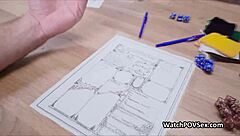 Blown by gf during board game