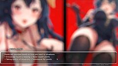 3D animated game of blurring walls for teen dating