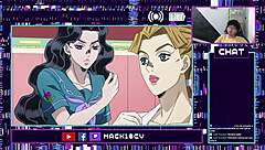 jojos bizarre adventure the animation parte 4 cap�tulos 19-20.