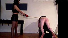 Sultrybelle gets a good spanking and anal sex with a cane