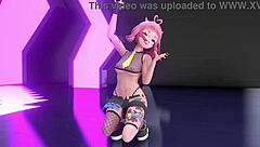 Strip Tease Idol Dances And Rips Clothes Off!