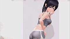 3D animated hentai featuring a hot creampie scene